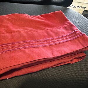 Burgandy Pillow Case Queen